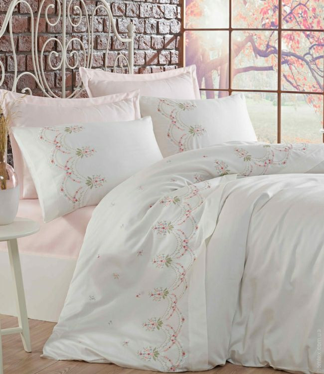Постільна білизна Dantela Vita Embroidered Lisa євро