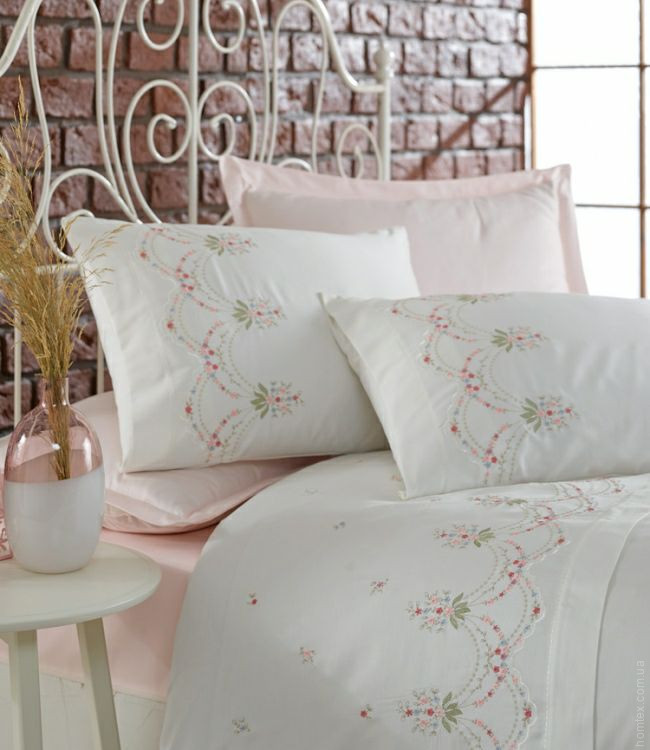 Постільна білизна Dantela Vita Embroidered Lisa євро