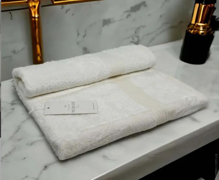 Полотенце бамбуковое Maison D'or Amadeus Ecru 85x150 cм