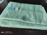 Набор махровых полотенец Cottonize ментоловый из 2 шт.