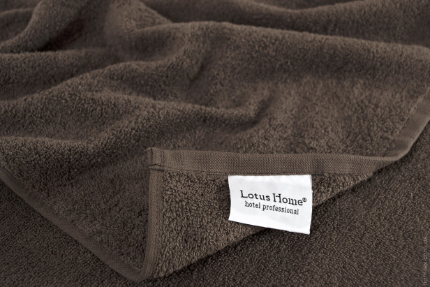 Полотенце Lotus Home Hotel Basic коричневое 30х50 см (16/1) 400 г/м²