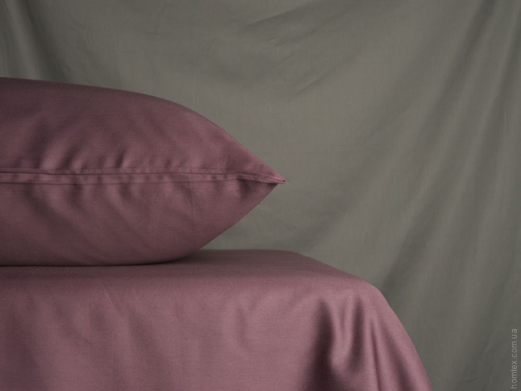 Простынь PAVIA SATEN2 KOYU MURDUM 160x240 см