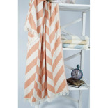 Плед-накидка Barine Fishbone Throw Orange 130x180 см