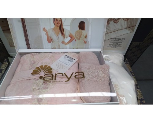Халат Arya Clara розовый S/M