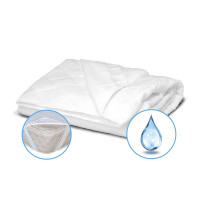 Наматрасник Mirson с Тенсель (Modal) двусторонний 70x130 см, №311 (непромокаемый с резинкой по углам)