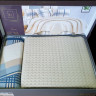 Комплект постельного белья с вафельным покрывалом 220x240 см Pike Set (ТМ Begenal) Wood