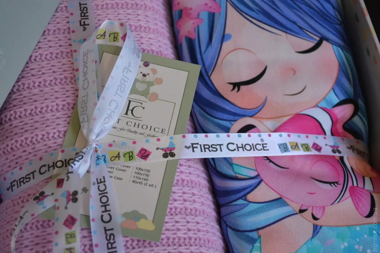 Постільна білизна First Choice Baby Digital Satin Nirvana Mermaid з пледом-покривалом для малюків