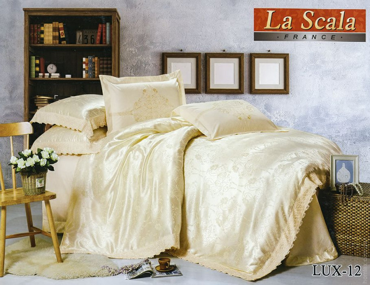 Постельное белье  La Scala LUX-12 семейный