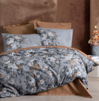 Постельное белье Cotton Box ranforce Lenora kahve евро