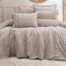 Постільна білизна Saheser Rocco Bej євро 200х220 jacquard