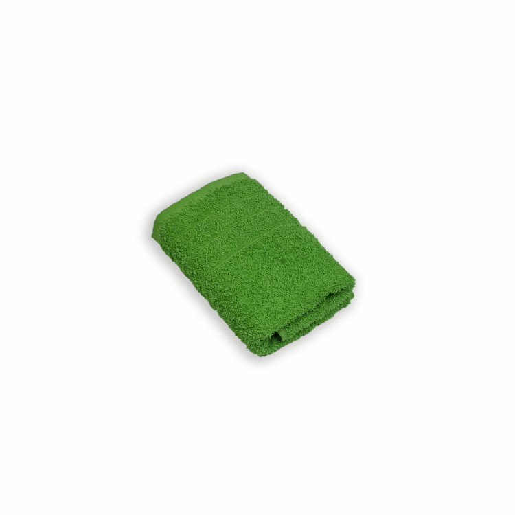 Махровое полотенце Home Line бордюр светло-зеленое 40x70 см