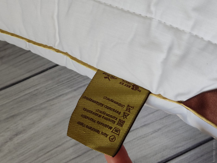 Подушка мікрогель Jereed home 50x70 см зі знімним чохлом