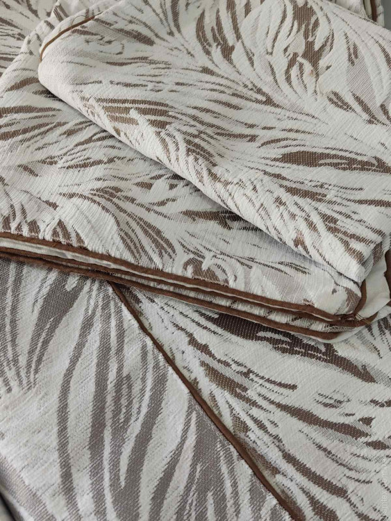 Покривало жакардове Tetti Aylin tas 240x260 см з наволочками