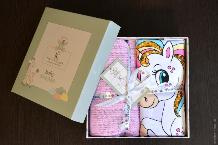 Постільна білизна First Choice Baby Digital Satin Nirvana Magic з пледом-покривалом для малюків