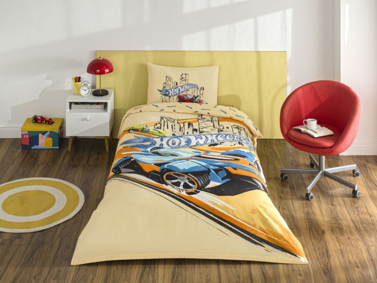 Постельное белье TAC Disney Hot Wheels Winner детский