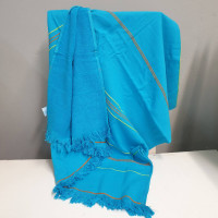 Полотенце пляжное Rocco Design с бахромой 90x190 см, модель 8