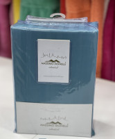 Набор наволочек Massimo Monelli сатин-страйп бирюзовый 50х70 см - 2 шт.