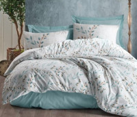 Постельное белье Cotton Box ranforce Lendell mint евро