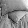 Постільна білизна Saheser Rocco Gri євро 200х220 jacquard
