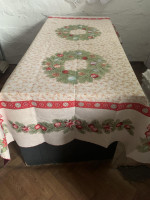 Скатертина гобеленова новорічна Alltex 140x180 см модель 5