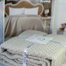 Плед акриловий Romeo Home Zeynep bej бежевий 220x240 см