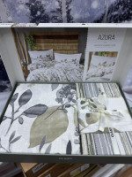 Постільна білизна Aran Clasy Ranforce Azura V-1 євро