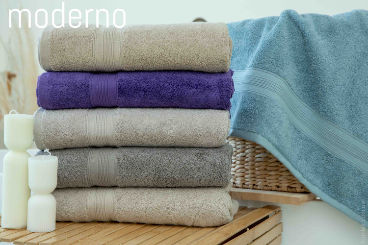 Набір махрових рушників Hanibaba Moderno із 6 шт. 70х140 см