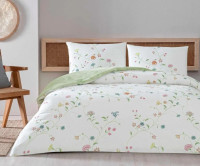 Постільна білизна TAC Lorinda yesil ранфорс євро