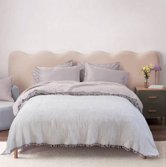 Покрывало Lotus Home Sia muslin orchid 220х240 см