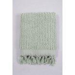Полотенце махровое Barine Rib sage бирюзовый 45x90 см