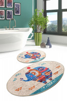 Набор ковриков для ванной Chilai Home ETNIC DJT 60x100 см + 50x60 см