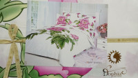Постельное белье Dophia Peony Bordeaux евро Постельное белье Dophia Peony Bordeaux евро