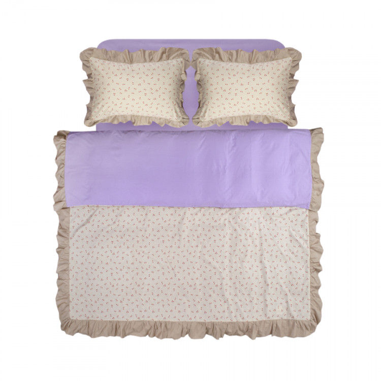 Постельное белье Lotus Home сатин Veronika полуторный