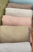 Плед Home Textile Soft pudra Cotton 220x240 см