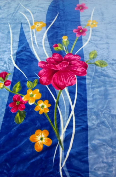 Плед MINK 813-08 Flower 220x240 cm.