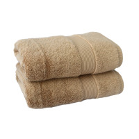 Рушник Maisonette Pure бежевий 550 г/м2 90х150 см