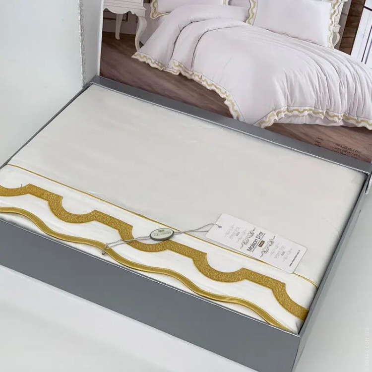 Постельное белье Maison D'or LA REINE YELLOW евро