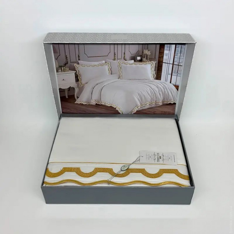 Постельное белье Maison D'or LA REINE YELLOW евро