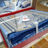 Постельное белье Cotton Box ranforce Serra lacivert евро Постельное белье Cotton Box ranforce Serra lacivert евро