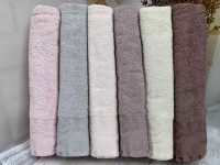 Набор махровых полотенец Purry из 6-ти шт 70х140 см, модель 4