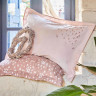 Набор постельное белье с покрывалом Karaca Home - Passaro blush пудра евро