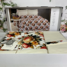 Постельное белье Romeo Home с вафельным пике - покрывалом Cipher евро