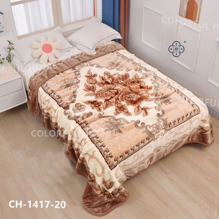 Плед акриловый Colorful Home 200x230 см, модель 9
