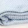 Плед Vladi Валенсія BOUCLE біло-сіро-блакитний 140х200 см