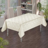 Скатертина Masali Damask жакардова 160х220 см кремова Скатертина Masali Damask жакардова 160х220 см кремова
