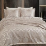 Покрывало Dantela Vita Armada beige 260x260 см с наволочками