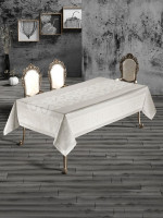 Скатерть Masali Var.3 White  160х220 см 