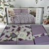 Постельное белье Romeo Home с вафельным пике - покрывалом Helios евро