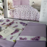 Постельное белье Romeo Home с вафельным пике - покрывалом Helios евро