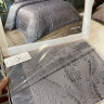 Покривало Maison D'or Kabartma antrasit 240x260 см з наволочками